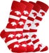 Maple Leaves Canada Unisex Men Women Fun Dress Casual Crew Funny Novelty Socks